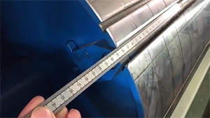 Print Cylinder Lateral Adjustment (Right Direction)