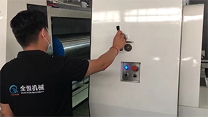 Pressure Adjustment for Anilox Roller & Rubber Roller