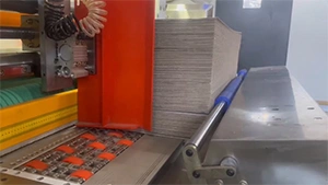 5-Color High-Definition Flexo Printer Slotter Rotary Die-Cutter Line at Belarus Customer’s Site