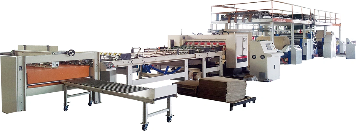 2-Ply Corrugated Cardboard Production Line