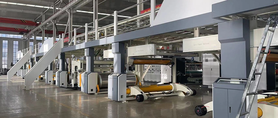 5-Ply Corrugated Cardboard Production Line