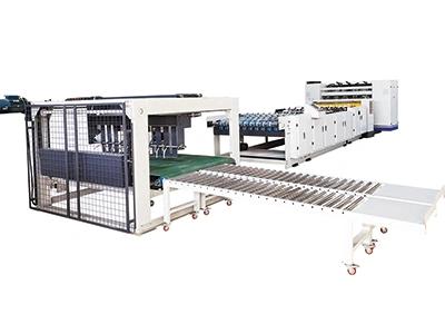 2-Ply Slitter Cut-Off Stacker Machine