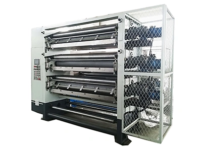 Triplex Glue Machine for 7-Ply Corrugated Board Production